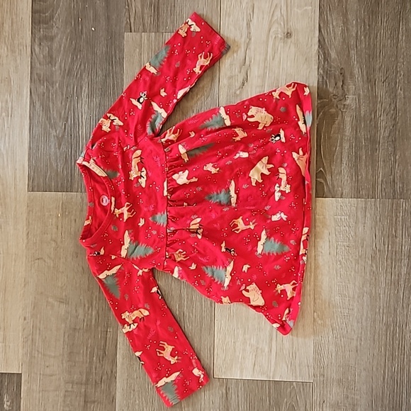 Wonder Nation Red Arctic Baby Girl Dress 12M - Picture 2 of 7